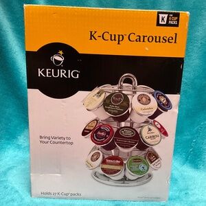 NIB KEURIG K-CUP Carousel Holds 27 K-Cup PACKS